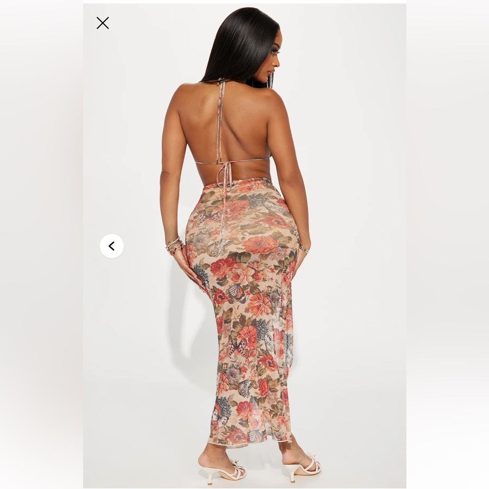 Floral Two-Piece skirt set - Picture 3 of 4